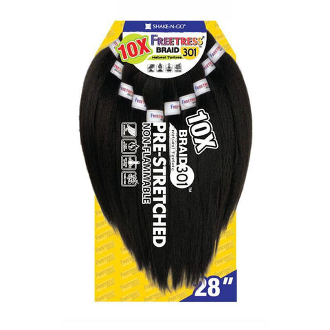 FreeTress Pre-Stretched Synthetic Braids - 10X Braid 301 28"