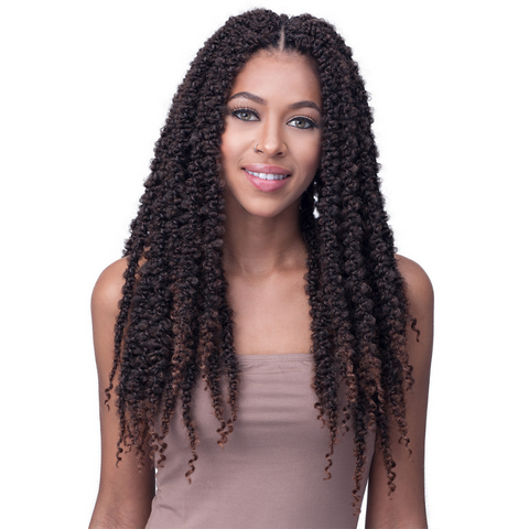 Bobbi Boss Synthetic Crochet Braids - 2X Cali Butterfly Locs Soft Tips 18"