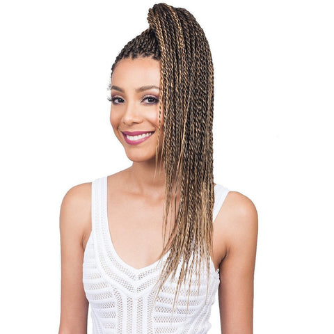 Bobbi Boss Synthetic Braids – Pre-Feathered Feather Tip Braid 54"